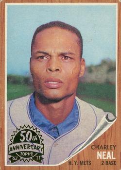 2011 Topps Heritage - 50th Anniversary Buybacks #365 Charlie Neal Front