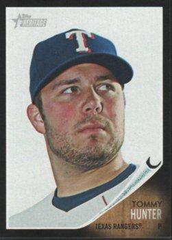 2011 Topps Heritage - Black #C75 Tommy Hunter Front