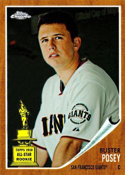 2011 Topps Heritage - Chrome #C126 Buster Posey Front