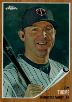 2011 Topps Heritage - Chrome #C167 Jim Thome Front