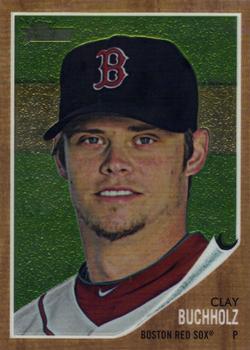 2011 Topps Heritage - Chrome #C30 Clay Buchholz Front