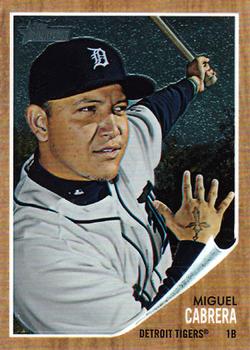 2011 Topps Heritage - Chrome #C4 Miguel Cabrera Front