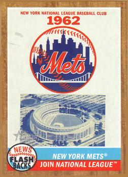 2011 Topps Heritage - News Flashbacks #NF-8 Mets Join the N.L. Front