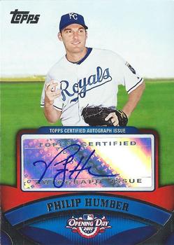 2011 Topps Opening Day - Autographs #ODA-PH Philip Humber Front