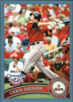 2011 Topps Opening Day - Blue #23 Chris Johnson Front