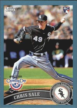 2011 Topps Opening Day - Blue #31 Chris Sale Front