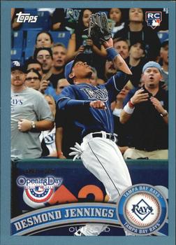 2011 Topps Opening Day - Blue #45 Desmond Jennings Front