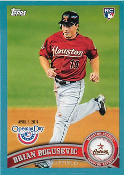 2011 Topps Opening Day - Blue #56 Brian Bogusevic Front