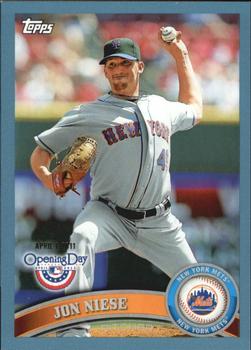 2011 Topps Opening Day - Blue #71 Jon Niese Front