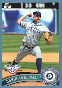 2011 Topps Opening Day - Blue #73 David Aardsma Front