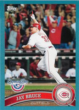 2011 Topps Opening Day - Blue #81 Jay Bruce Front