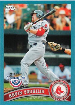 2011 Topps Opening Day - Blue #148 Kevin Youkilis Front