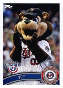 2011 Topps Opening Day - Mascots #M-14 T.C. Bear Front