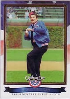 2011 Topps Opening Day - Presidential First Pitch #PFP-4 Ronald Reagan Front