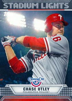 2011 Topps Opening Day - Stadium Lights #UL-6 Chase Utley Front