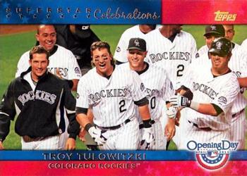 2011 Topps Opening Day - Superstar Celebrations #SC-24 Troy Tulowitzki Front