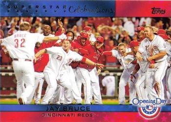 2011 Topps Opening Day - Superstar Celebrations #SC-4 Jay Bruce Front
