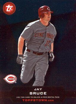 2011 Topps Opening Day - Topps Town #TTOD-24 Jay Bruce Front