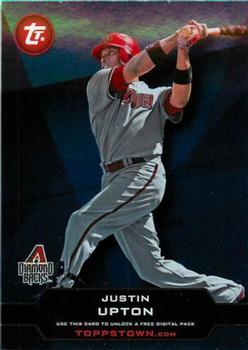 2011 Topps Opening Day - Topps Town #TTOD-8 Justin Upton Front