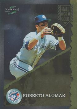 1995 Score - Hall of Gold #HG3 Roberto Alomar Front