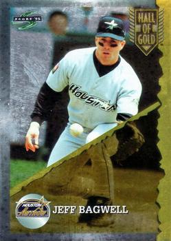 1995 Score - Hall of Gold #HG4 Jeff Bagwell Front