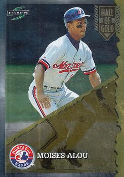 1995 Score - Hall of Gold #HG12 Moises Alou Front