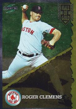 1995 Score - Hall of Gold #HG15 Roger Clemens Front