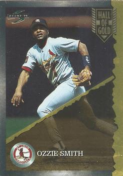 1995 Score - Hall of Gold #HG24 Ozzie Smith Front