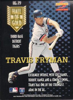 1995 Score - Hall of Gold #HG79 Travis Fryman Back