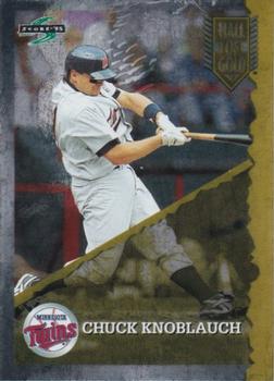 1995 Score - Hall of Gold #HG80 Chuck Knoblauch Front