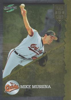 1995 Score - Hall of Gold #HG85 Mike Mussina Front