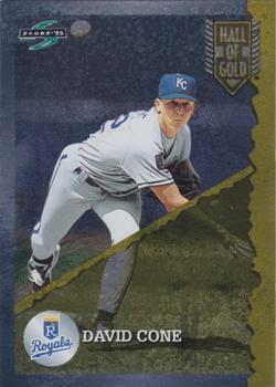 1995 Score - Hall of Gold #HG93 David Cone Front