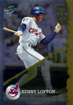 1995 Score - Hall of Gold #HG57 Kenny Lofton Front