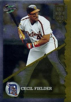 1995 Score - Hall of Gold #HG82 Cecil Fielder Front