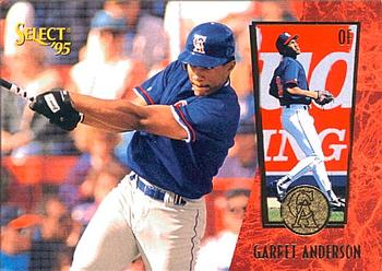 1995 Select #113 Garret Anderson Front