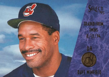 1995 Select #226 Dave Winfield Front