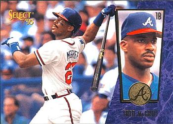 1995 Select #42 Fred McGriff Front