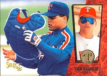 1995 Select #63 Ivan Rodriguez Front