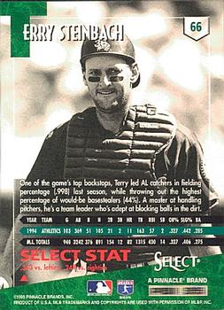 1995 Select #66 Terry Steinbach Back