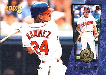 1995 Select #81 Manny Ramirez Front