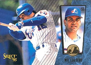 1995 Select #93 Wil Cordero Front