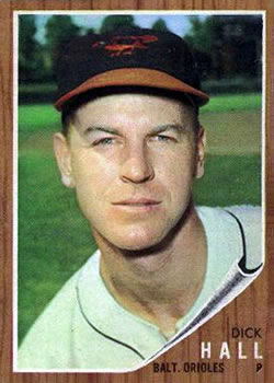 1962 Topps #189 Dick Hall Front