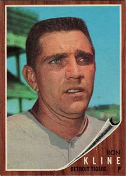 1962 Topps #216 Ron Kline Front