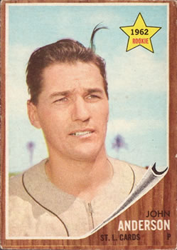 1962 Topps #266 John Anderson Front