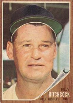 1962 Topps #121 Billy Hitchcock Front