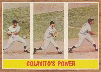 1962 Topps #314 Colavito's Power Front