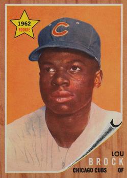 1962 Topps #387 Lou Brock Front