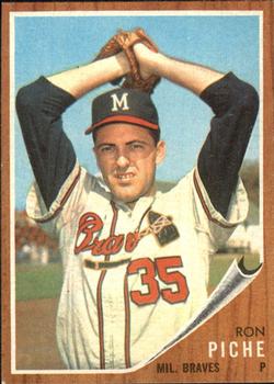 1962 Topps #582 Ron Piche Front