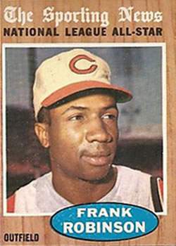 1962 Topps #396 Frank Robinson Front