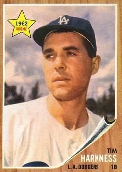 1962 Topps #404 Tim Harkness Front